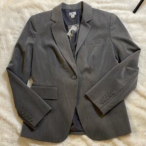 NWT Grey & White‎ Blazer